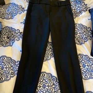 J crew Cameron slim leg pants in black